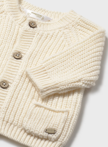Mayoral cardigan unisex din tricot 0-18 luni Ceramica