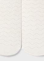 Mayoral ciorap cu chilot fete jacquard 12-36 luni Off-white