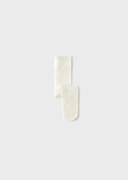 Mayoral ciorap cu chilot fete simplu 0-18 luni Off-white