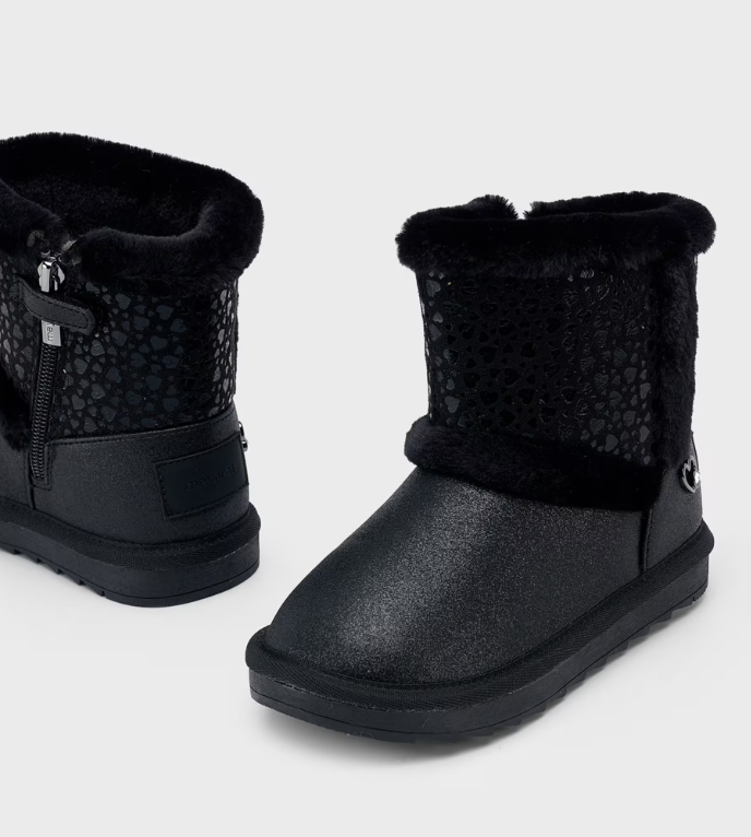 Mayoral cizme fete cu blanita 26-30 Negru metal