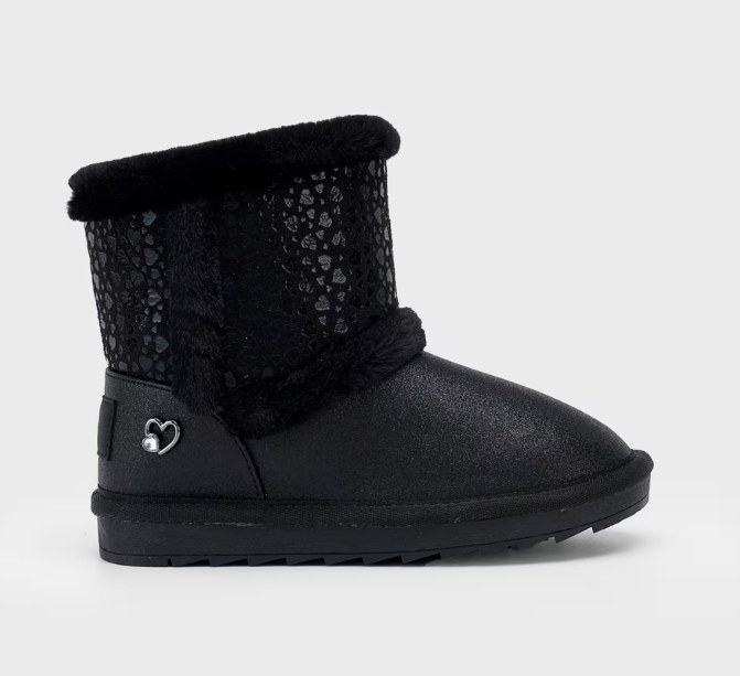 Mayoral cizme fete cu blanita 31-35 Negru metal