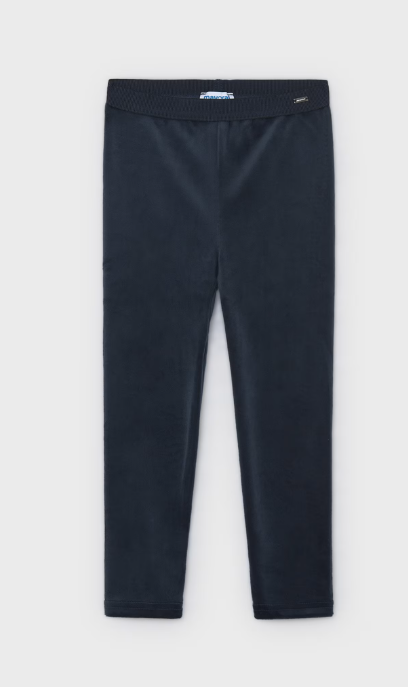 Mayoral colanti fete din catifea 5-10 ani Navy blue