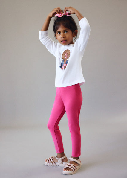Mayoral colanti fete lungi basic 5-10 ani Petal