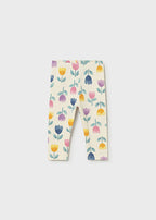 Mayoral colanti fete lungi cu imprimeu 12-48 luni Lilac cu lalele