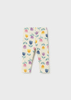 Mayoral colanti fete lungi cu imprimeu 12-48 luni Lilac cu lalele