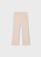 Mayoral colanti fete lungi denim evazati 5-10 ani Maron