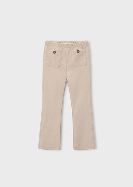 Mayoral colanti fete lungi evazati cu buzunare  5-10 ani Sand Imagine principală a produsului