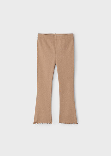 Mayoral colanti fete lungi evazati si striati 5-10 ani Cinnamon Imagine principală a produsului