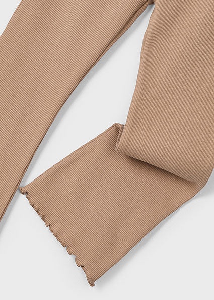 Mayoral colanti fete lungi evazati si striati 5-10 ani Cinnamon