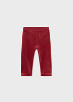 Mayoral colanti fetite basic catifea 6-36 luni Cherry