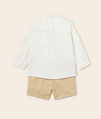  Beige cu picatele