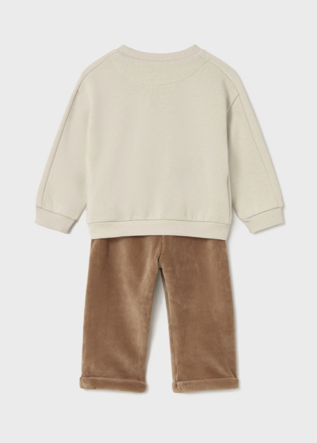 Mayoral compleu baieti 2 piese 6-48 luni  BAY Caramel Imagine secundară a produsului
