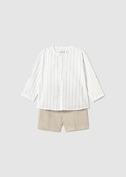 Mayoral compleu baieti 2 piese bermude si tricou 12-48 luni Lienzo