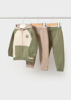 Mayoral compleu baieti 3 piese tip trening cu 2 perechi de pantaloni 12-48 luni Laurel