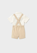 Mayoral compleu baieti cu bermude si camasa cu papion 6-48 luni Mix Oats