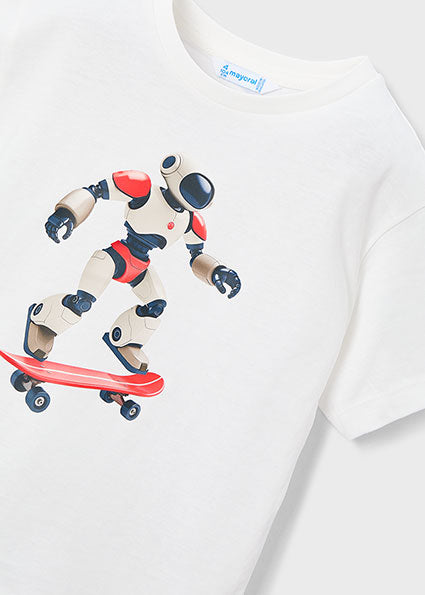 Mayoral compleu baieti de vara 3 piese 5-10 ani Tomate SK8 Game