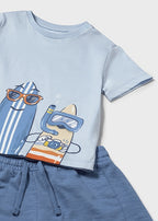 Mayoral compleu baieti de vara din 2 piese 12-48 luni Capri surf