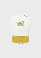 Mayoral compleu baieti de vara din 2 piese 12-48 luni Gold jungle