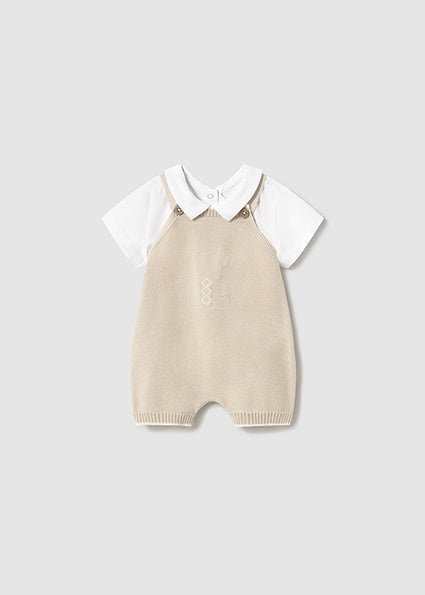 Mayoral compleu baieti de vara din 2 piese tricot 0-18 luni Piedra