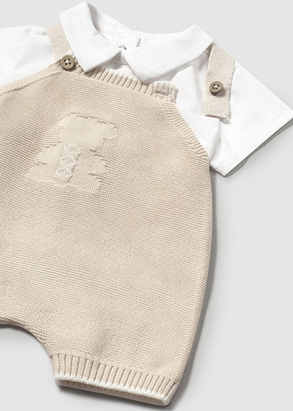 Mayoral compleu baieti de vara din 2 piese tricot 0-18 luni Piedra