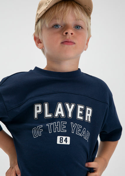 Mayoral compleu baieti vara 2 piese 5-10 ani Navy blue PLAYER