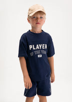 Mayoral compleu baieti vara 2 piese 5-10 ani Navy blue PLAYER