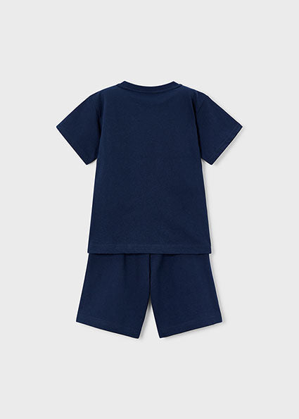 Mayoral compleu baieti vara 2 piese 5-10 ani Navy blue PLAYER