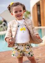 Mayoral compleu fete 2 piese 12-36 luni Beige 1282-079