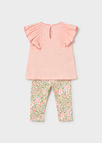 Mayoral compleu fete 2 piese cu colanti cu imprimeu 12-48 luni Blossom