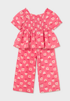 Mayoral compleu fete 2 piese cu pantaloni lungi 12-48 luni Coral