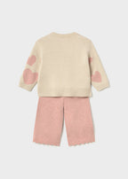 Mayoral compleu fete 2 piese 12-48 luni Pastel mez
