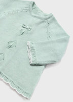 Mayoral compleu fete 2 piese tricot 0-18 luni Misty