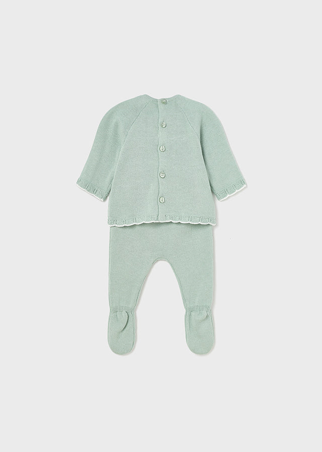 Mayoral compleu fete 2 piese tricot 0-18 luni Misty Imagine secundară a produsului