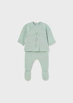 Mayoral compleu fete 2 piese tricot 0-18 luni Misty