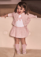 Mayoral compleu fete 3 piese elegant cu fustita 12-48 luni Petisui