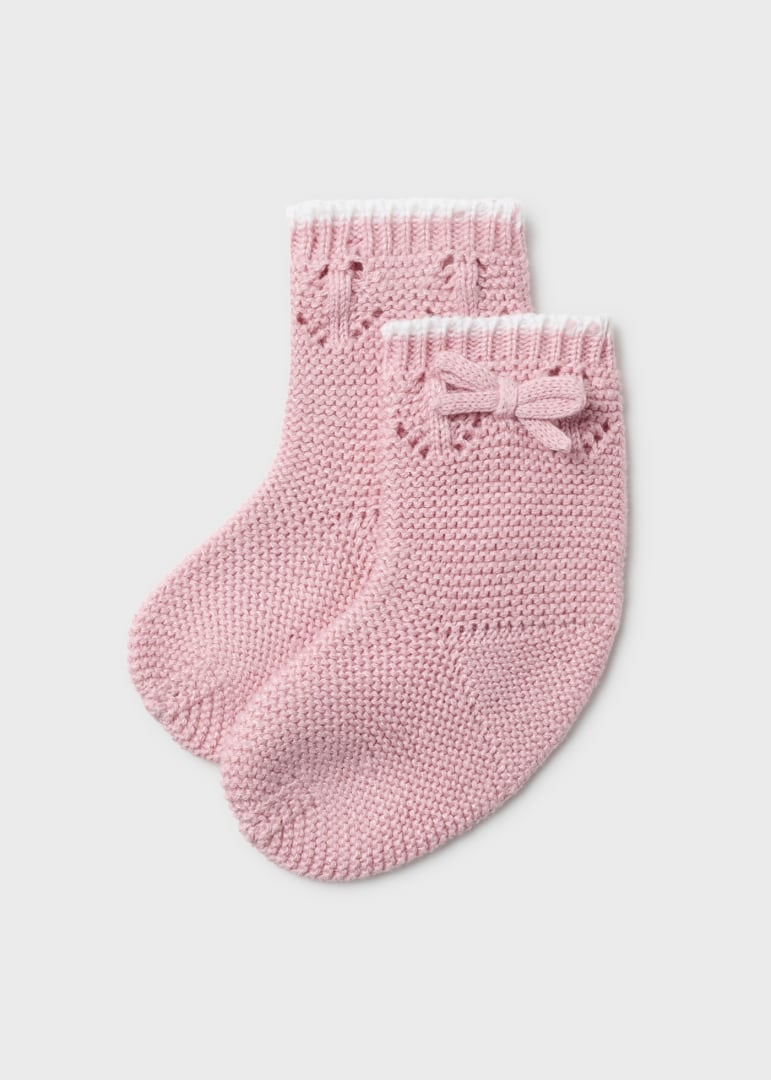 Mayoral compleu fete 3 piese tricot 0-18 luni Rosette