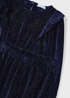 Mayoral compleu fete catifea 4-9 ani Navy blue