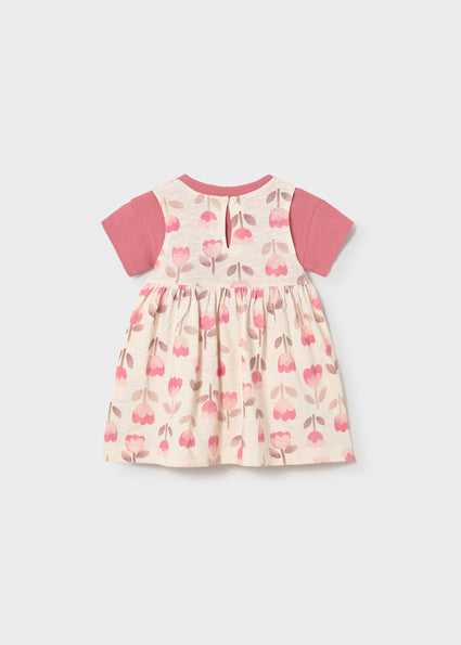 Mayoral compleu fete 2 piese rochita si tricou 12-48 luni Blush