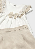 Mayoral compleu fetite 2 piese cu bluza din in 12-48 luni In