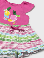 Mayoral compleu fetite de vara din 2 piese 12-48 luni Fucsia