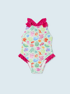 Mayoral costum de baie 6-36 luni Rosu cu ocean