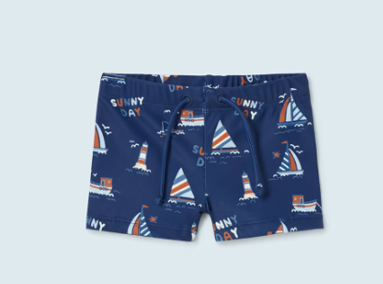 Mayoral costum de baie baieti 0-18 luni, Nautic cu vaporasi Imagine principală a produsului