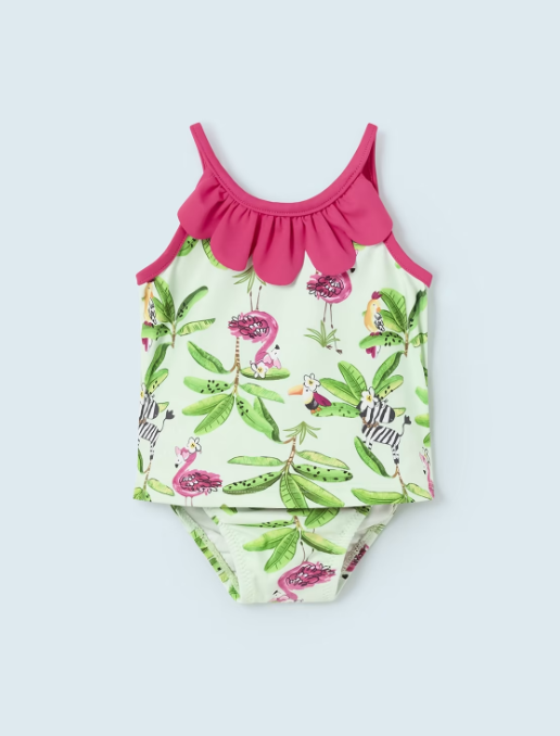 Mayoral costum de baie fete 2 piese 9-36 luni, Aqua Imagine principală a produsului