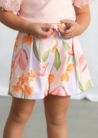 Mayoral fusta pantalon fete cu imprimeu 5-10 ani Blossom