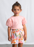 Mayoral fusta pantalon fete cu imprimeu 5-10 ani Blossom