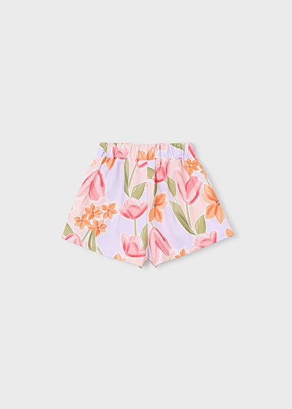 Mayoral fusta pantalon fete cu imprimeu 5-10 ani Blossom