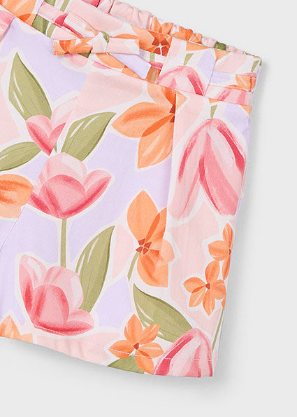 Mayoral fusta pantalon fete cu imprimeu 5-10 ani Blossom