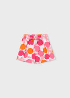 Mayoral fusta pantalon fete cu imprimeu 5-10 ani Clavel