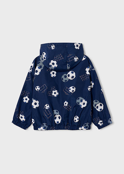 Mayoral geaca baieti antivant 5-10 ani Navy cu minge fotbal
