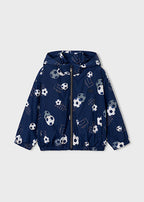 Mayoral geaca baieti antivant 5-10 ani Navy cu minge fotbal